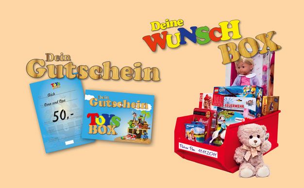 Wunschbox mit Gutschein